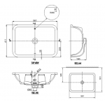 Inax Compact Codie 自由咀座廁連檯底面盆套裝 (IN2407HKB1-WT-0 + AL-2298V/BW1)